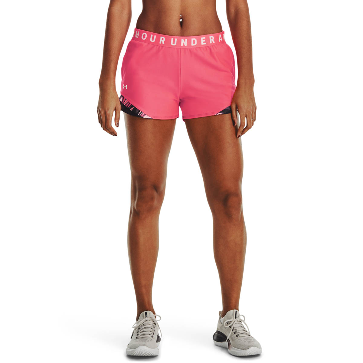 Pantaloni scurti Dama PLAY UP SHORTS 3.0 TRICO NOV Under Armour