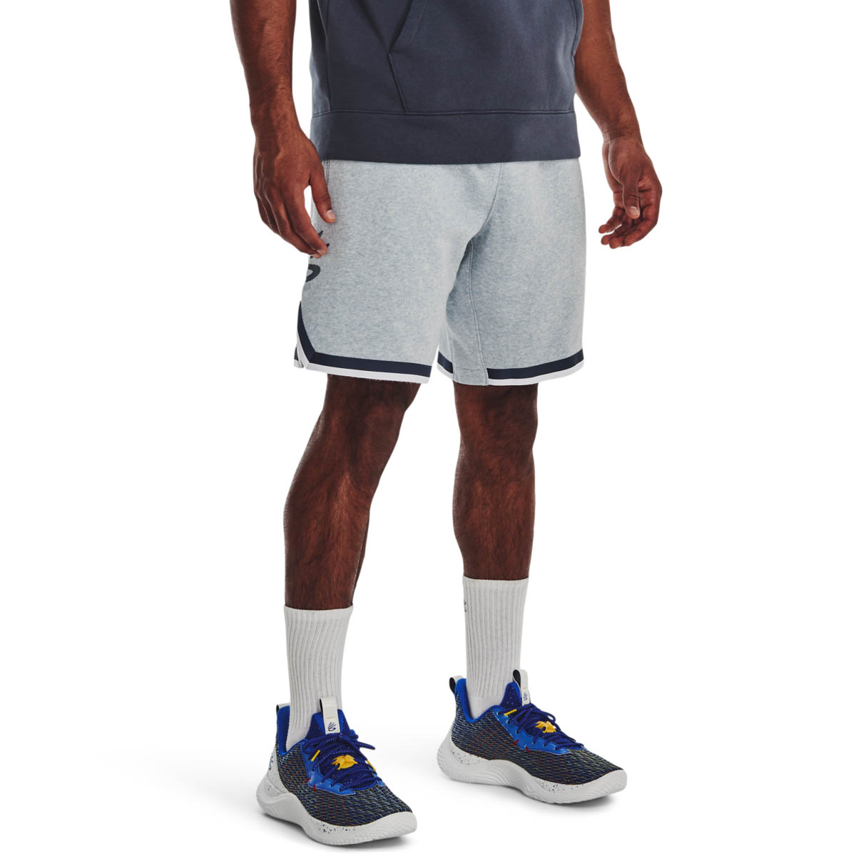 Pantaloni scurti Barbati CURRY FLEECE 9 SHORT Under Armour