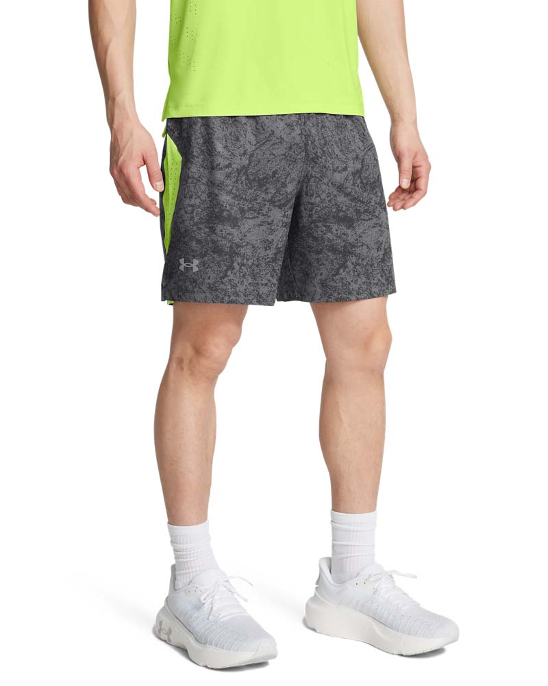 Pantaloni scurti Barbati LAUNCH PRO 7 PRINTED SHORTS Under Armour