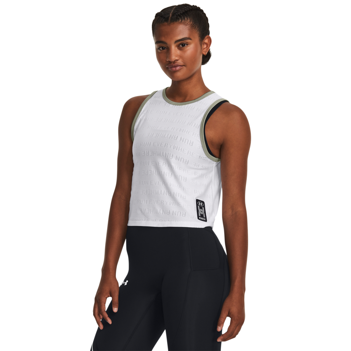 Maiou Dama RUN EVERYWHERE TANK Under Armour