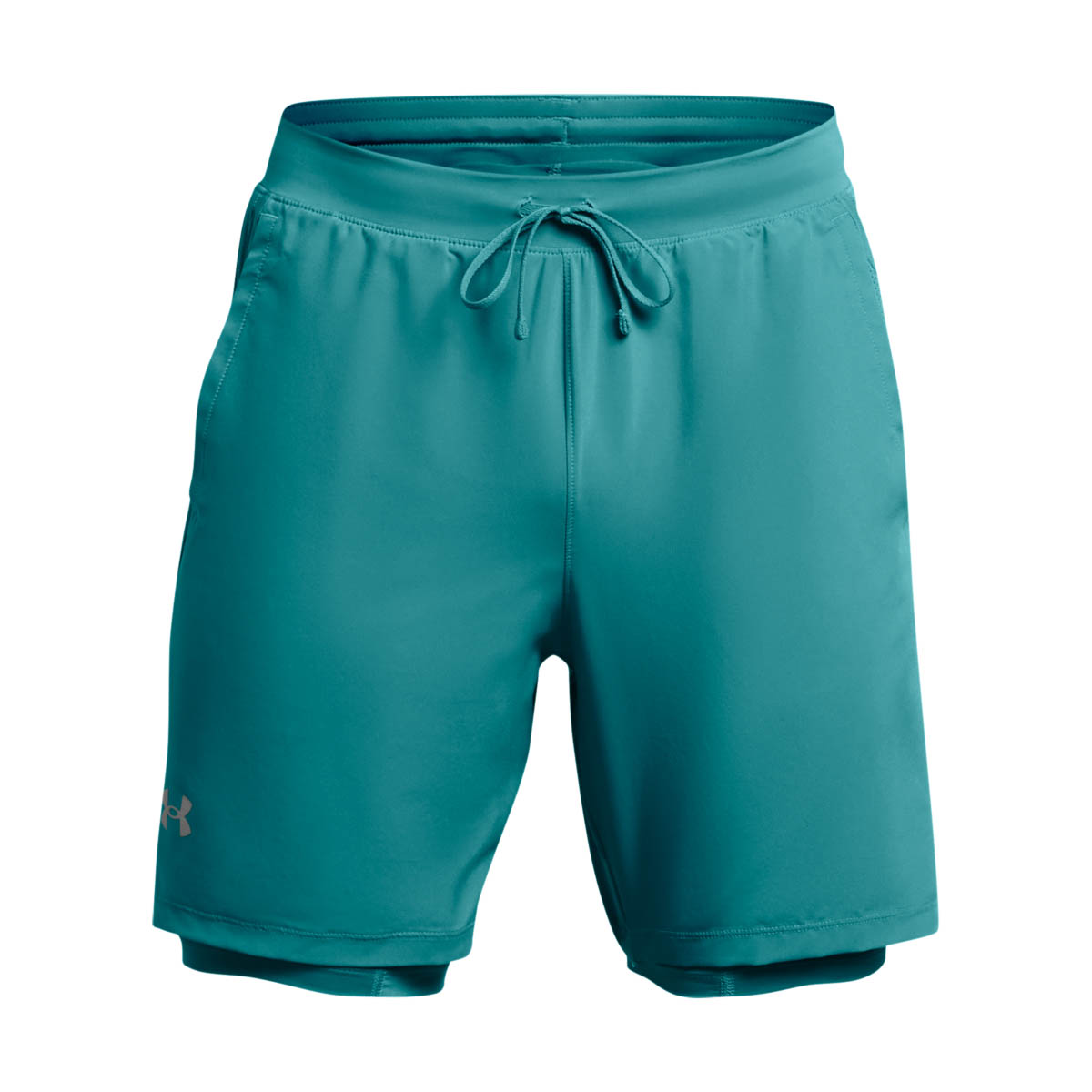 UA LAUNCH 7 2-IN-1 SHORTS