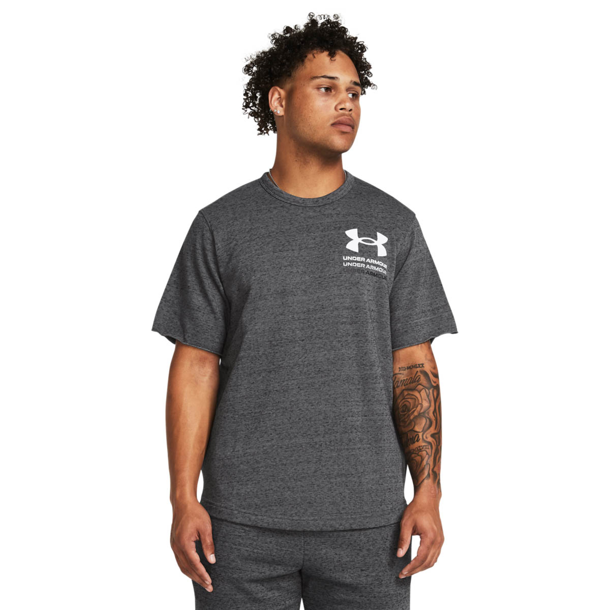 Tricou Barbati RIVAL TERRY SS COLORBLOCK Under Armour