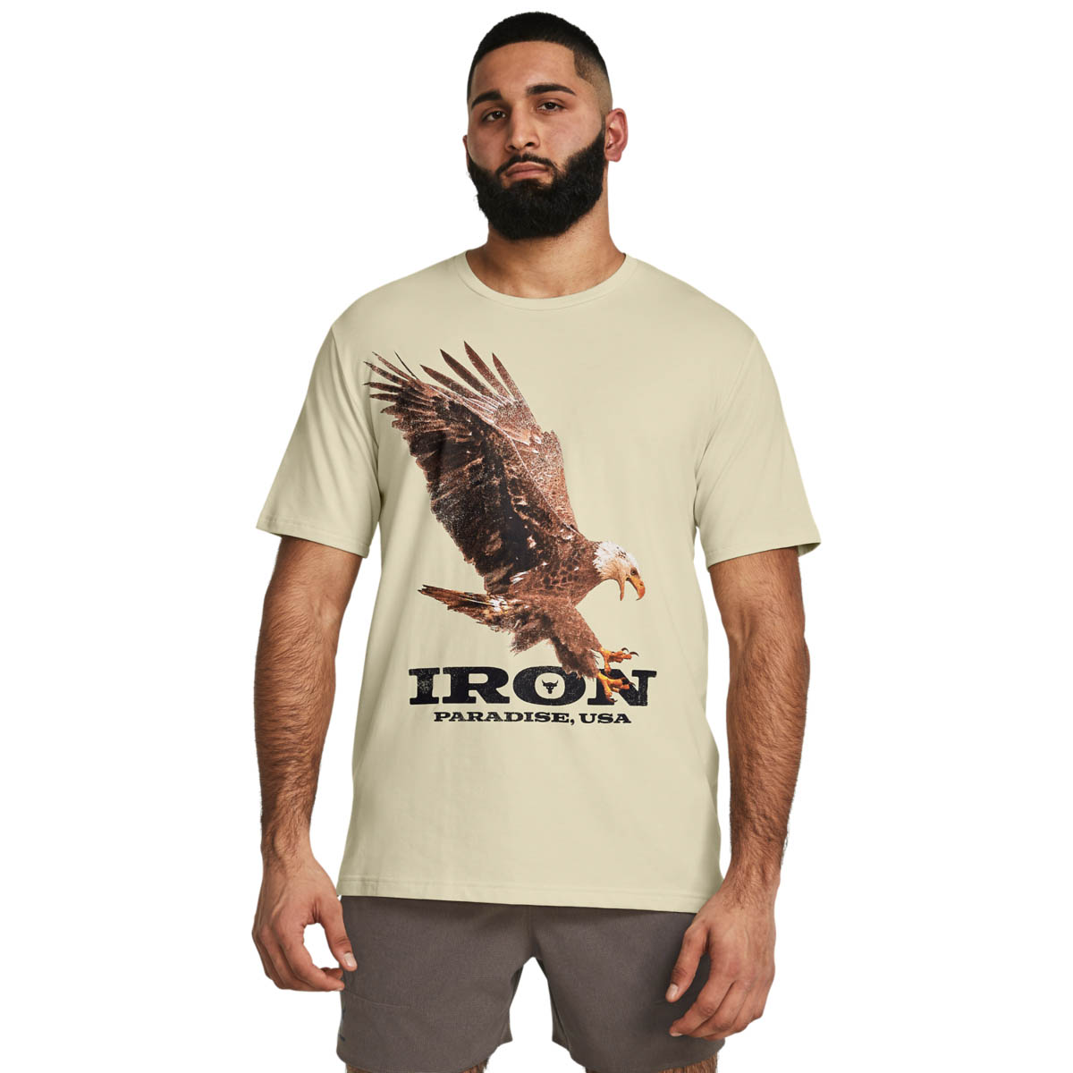 UA PJT RCK EAGLE GRAPHIC SS