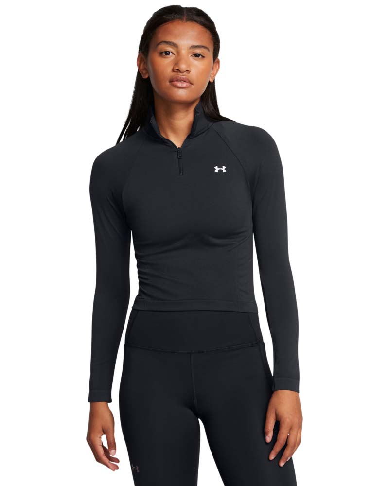 Bluza Dama VANISH SEAMLESS 1/4 ZIP CROP Under Armour