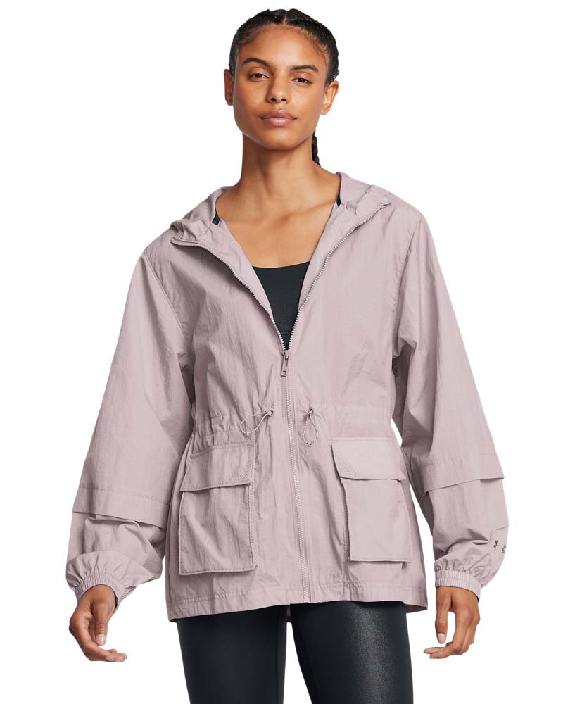 Jacheta Dama CRINKLE WOVEN JACKET Under Armour