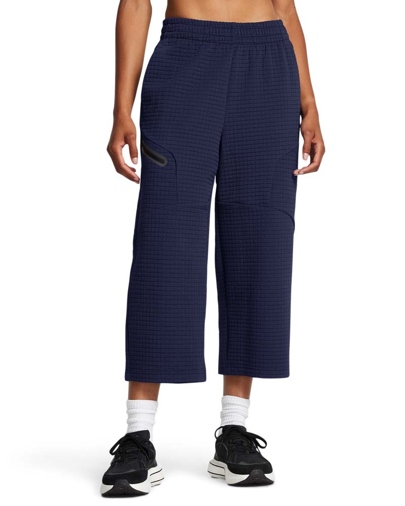 Pantaloni Dama UNSTOPPABLE FLC GRID CROP Under Armour