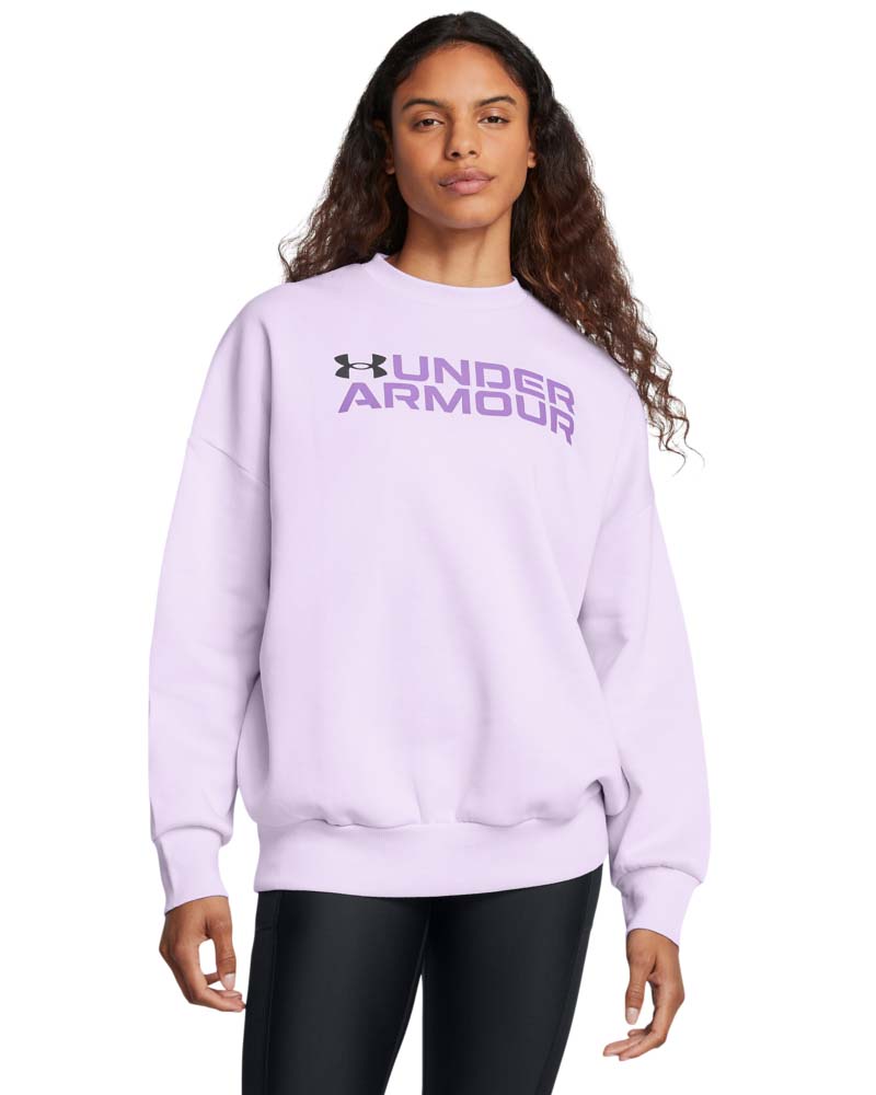 Bluza Dama RIVAL FLEECE WORDMARKOS CREW Under Armour