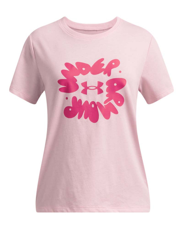 Tricou Fete BUBBLE WORDMARK SS Under Armour 