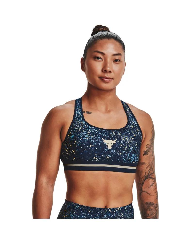 Bustiera Dama PROJECT ROCK BRA PRINTED Under Armour 